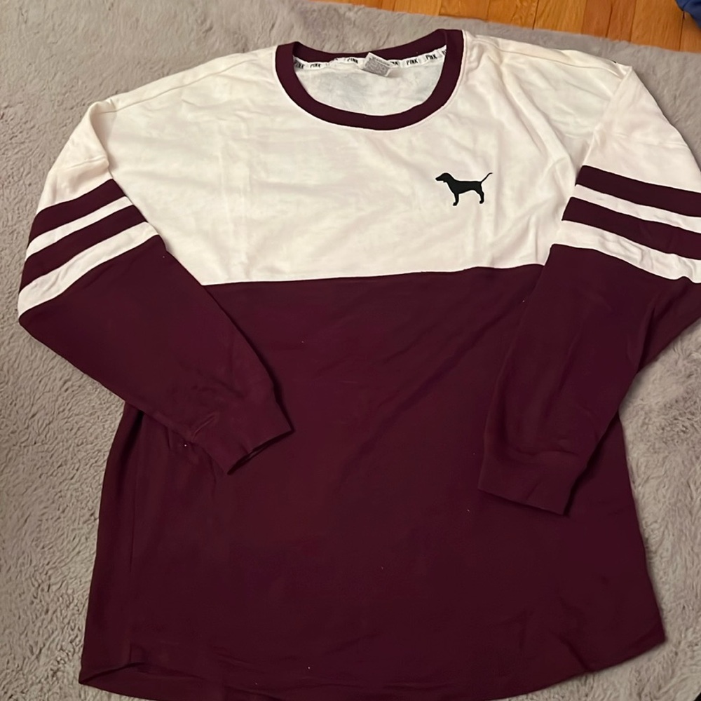 Victoria Secret Pink sweatshirt / shirt with long sleeve size M